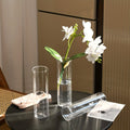 Set de vases cylindriques transparents, trois tailles (vue 5) - Nesty