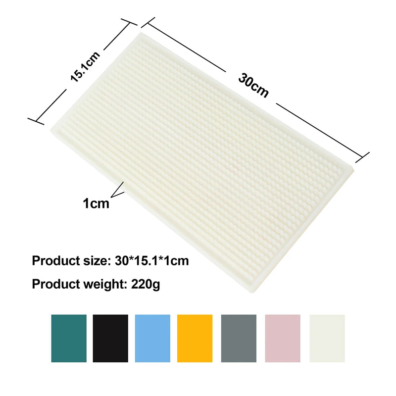 Tapis de bar en silicone épais, anti-éclaboussures (vue 11) - Nesty