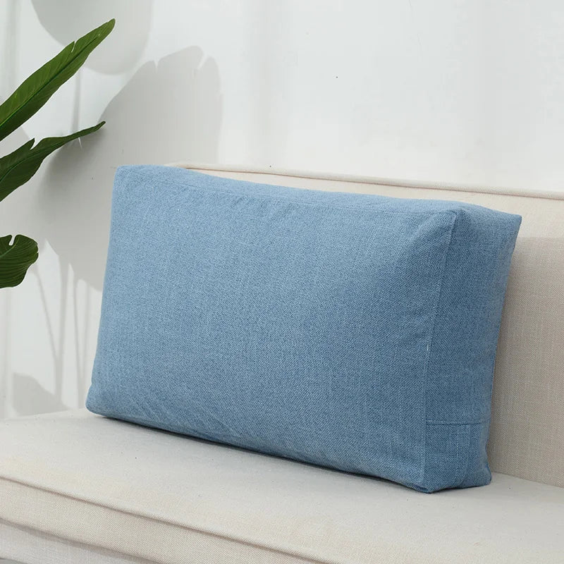 Housse de coussin de dossier en lin Nesty - Sans garnissage, tête de lit (vue 14)