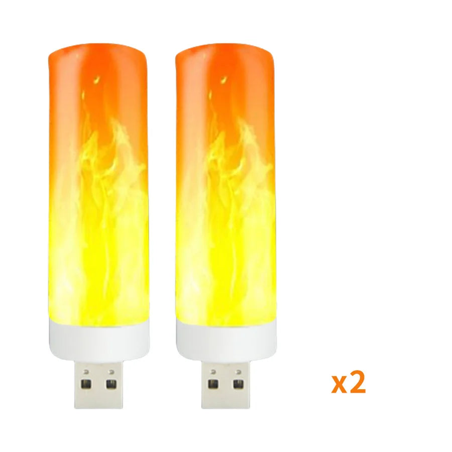 Ampoule LED effet flamme Nesty - Lumière USB pour ambiance cosy (vue 8)