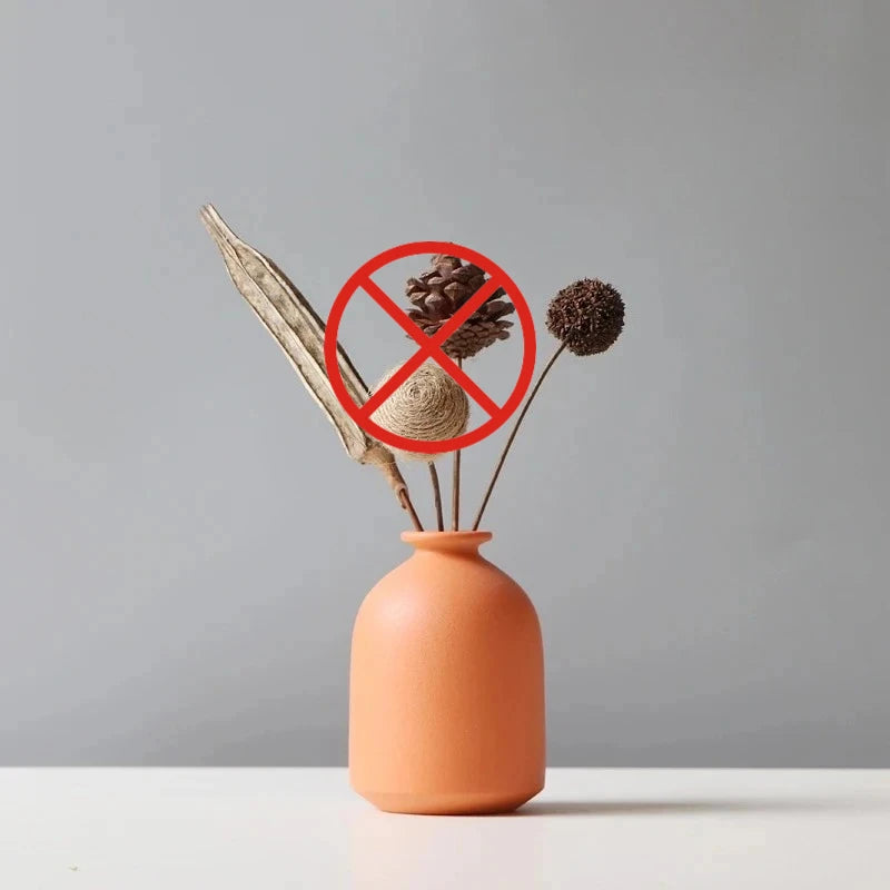 Vase céramique rétro multi-usage, cuisine et bureau - Nesty (vue 16)