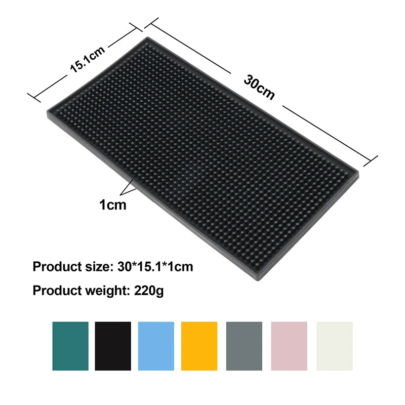 Tapis de bar en silicone épais, anti-éclaboussures - Nesty (vue 24)