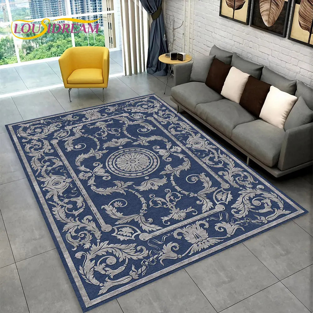 Tapis bohème multicolore pour salon et chambre Nesty (vue 15)