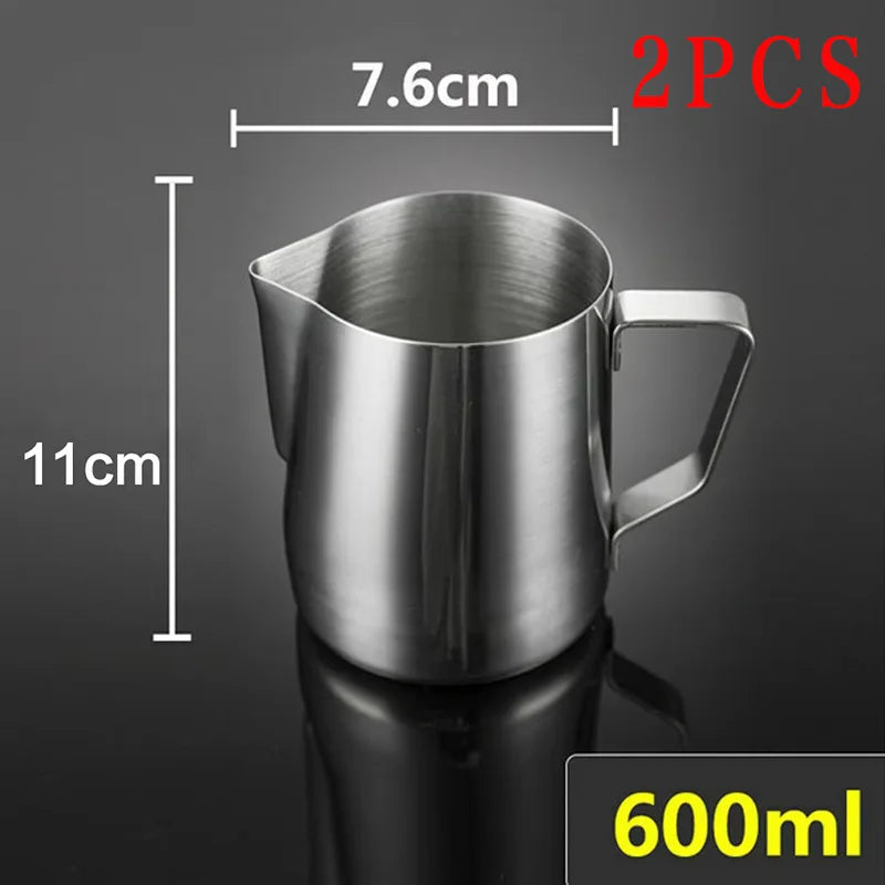Pichet à lait en inox pour mousse et latte art (vue 9) - Nesty