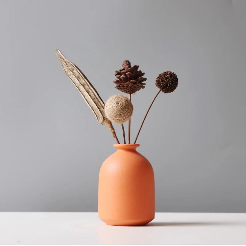 Vase céramique rétro multi-usage, cuisine et bureau - Nesty (vue 4)