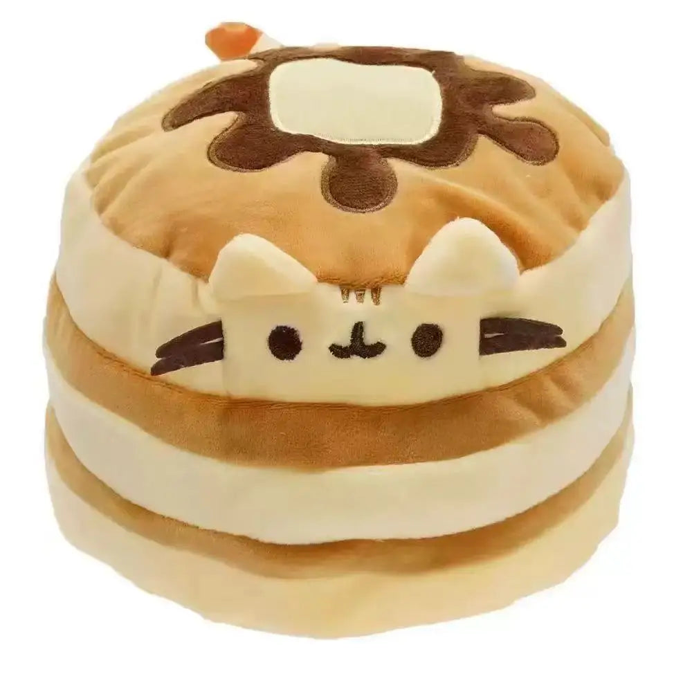 Peluche chat douce Nesty - Modèle pile de pancakes