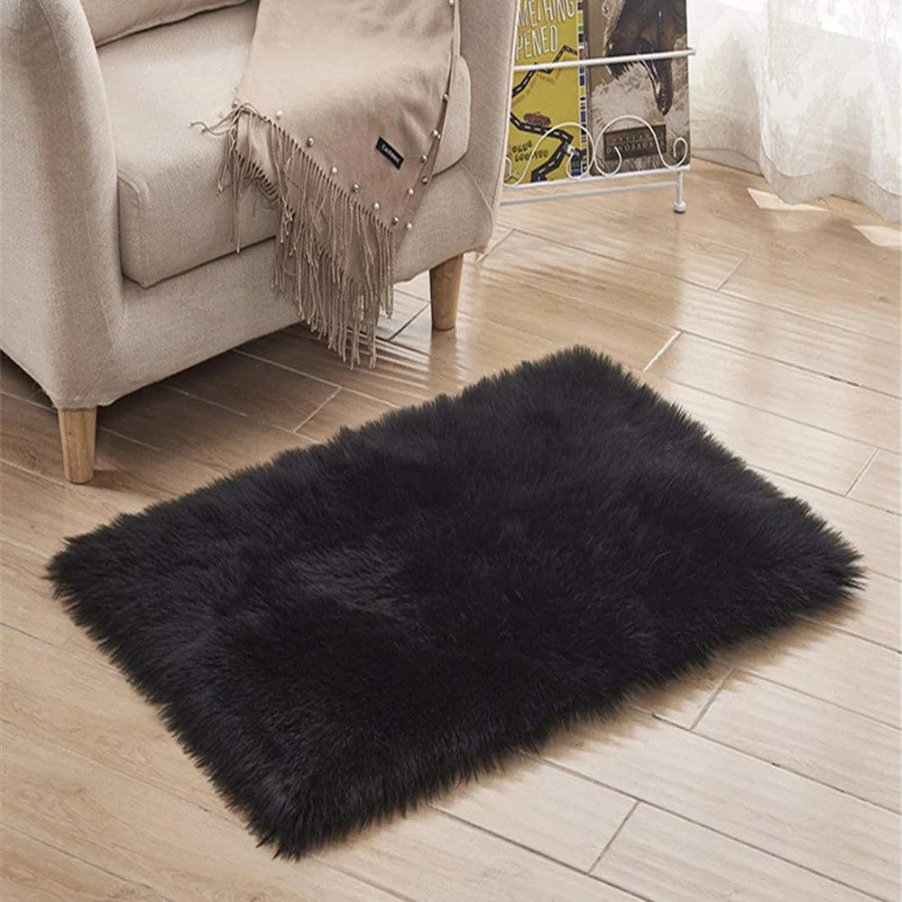 Tapis tie-dye antidérapant Nesty - Tapis lavable pour chambre d'enfant (vue 10)