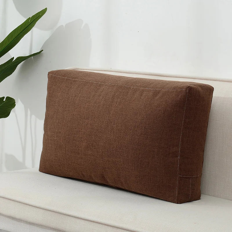 Housse de coussin de dossier en lin Nesty - Sans garnissage, tête de lit (vue 7)