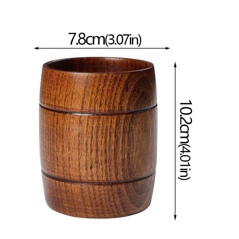 Tasse en bois avec anse — modèle artisanal (vue 10) - Nesty