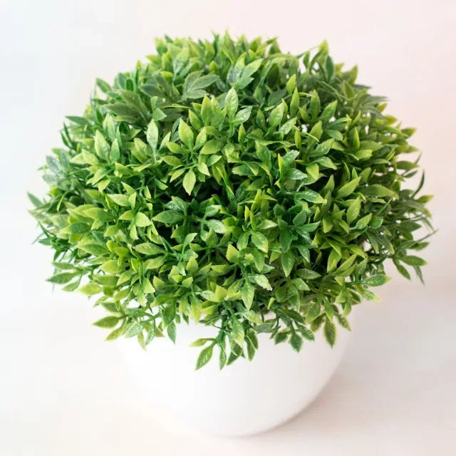 Bonsaï artificiel en pot Nesty - Petit arbre pour maison et jardin (vue 19)