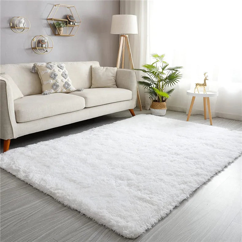 Tapis moelleux à motif géométrique Nesty - Style nordique (vue 13)