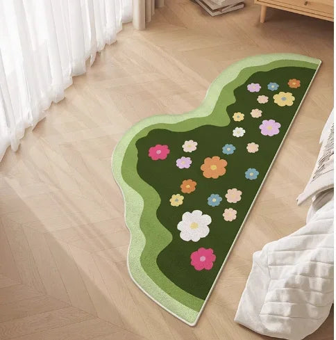 Tapis de chevet forme libre Nesty - Tapis moelleux irrégulier (vue 9)
