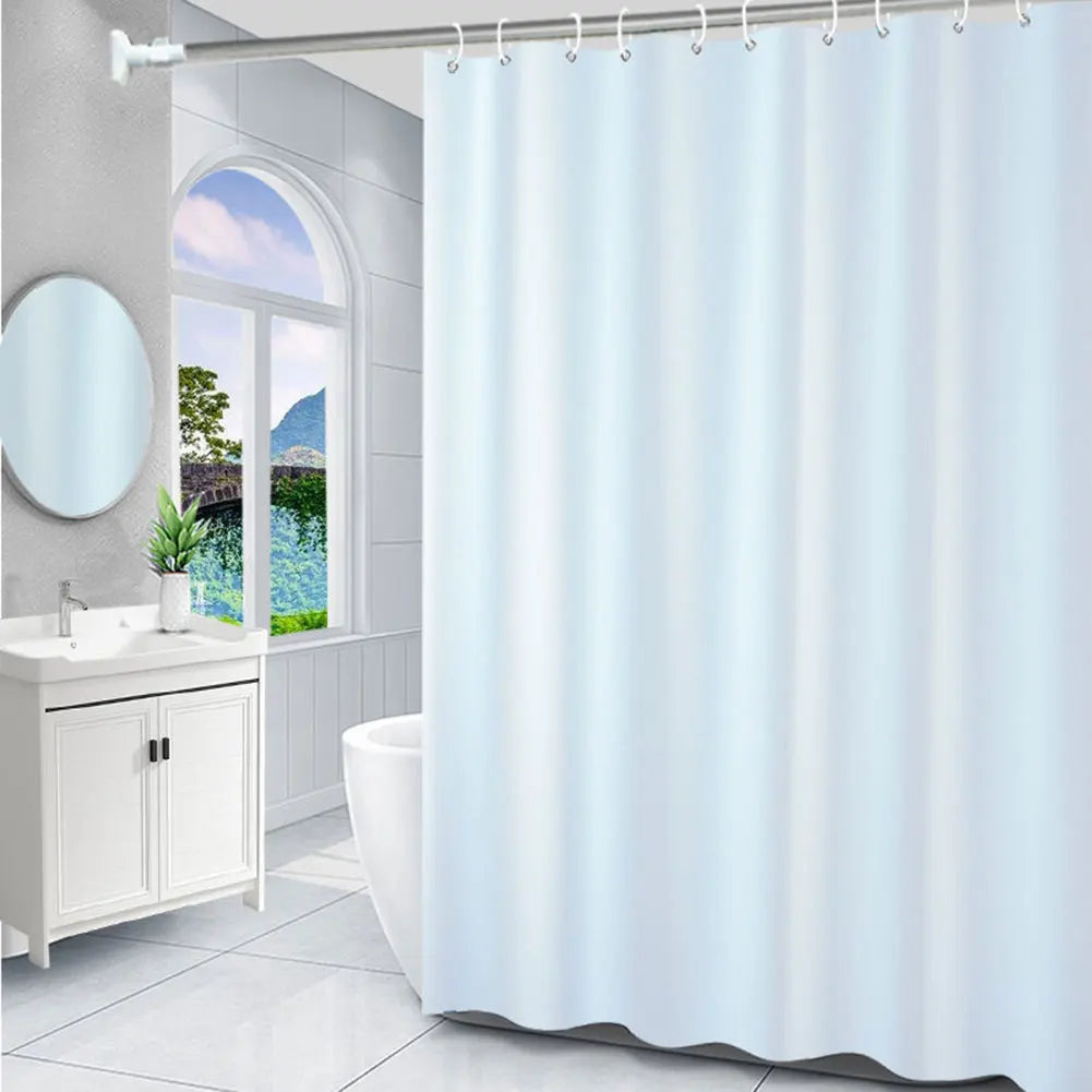 Rideau de douche en PEVA 180 x 200 cm — décoratif et imperméable - Nesty (vue 2)