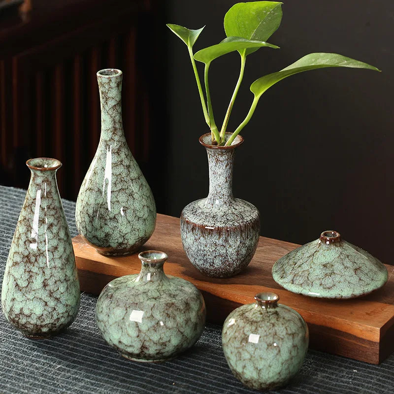 Vase en céramique émaillé, finition minimaliste - Nesty (vue 4)