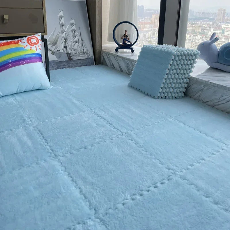 Tapis puzzle moelleux pour enfant — dalles à assembler - Nesty (vue 19)