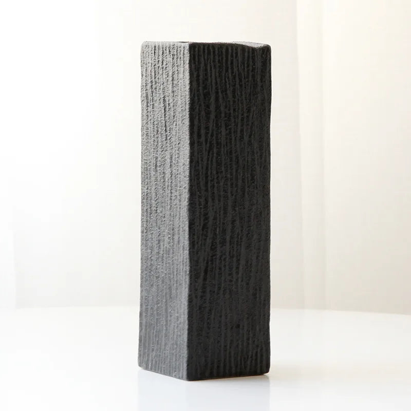 Vase en grès de style japonisant, décoration zen - Nesty (vue 12)