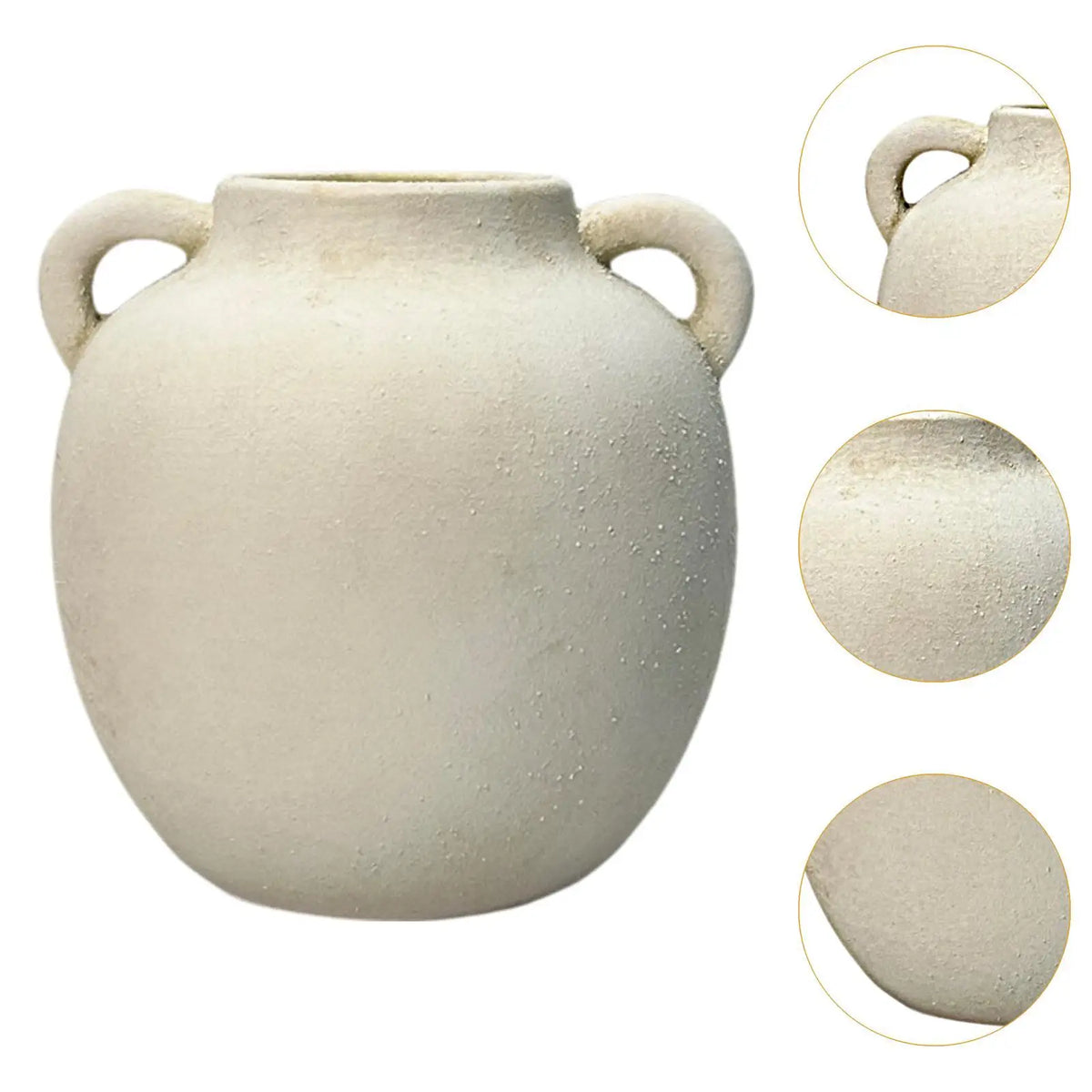 Vase rustique en céramique — esprit wabi-sabi (vue 5) - Nesty
