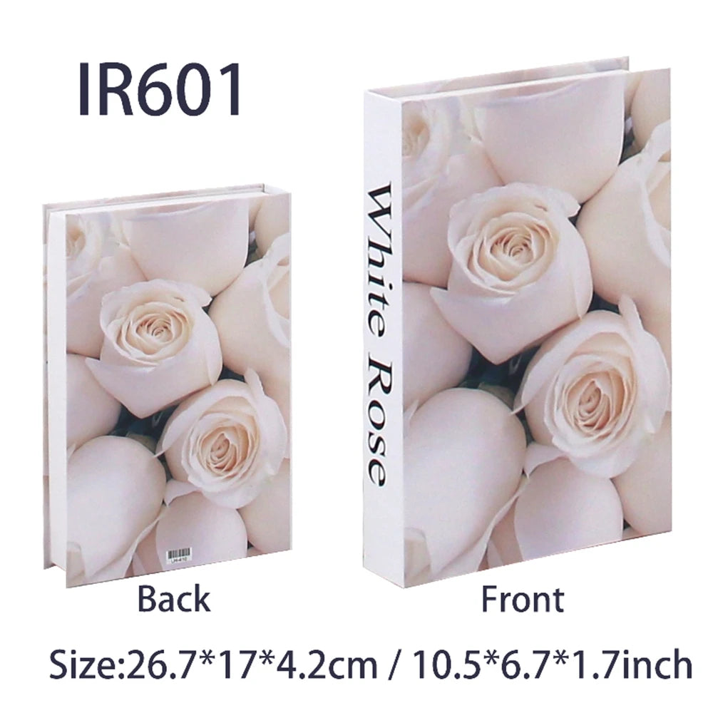 Faux livres décoratifs Nesty - Boîte de rangement style nordique (vue 15)