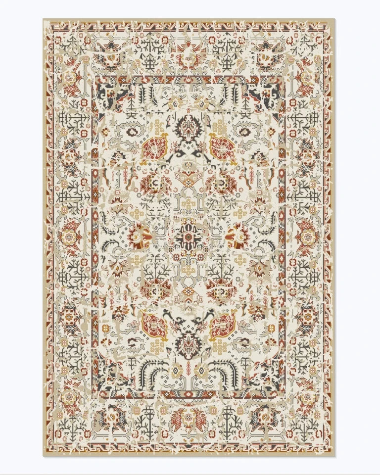 Tapis à motif géométrique rétro pour salon Nesty (vue 17)