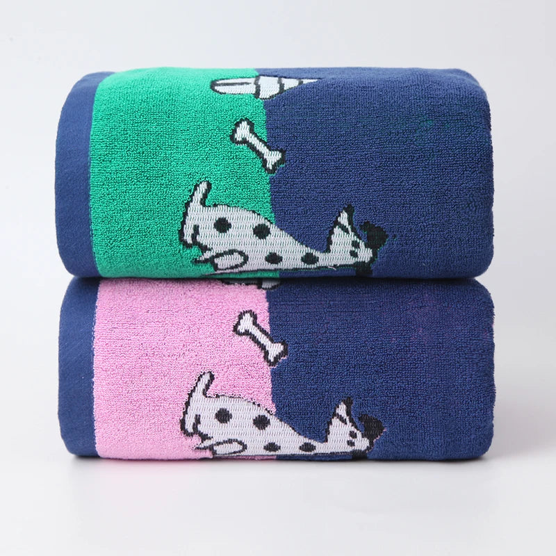 Serviette de bain épaisse en coton — absorbante et à séchage rapide - Nesty (vue 10)
