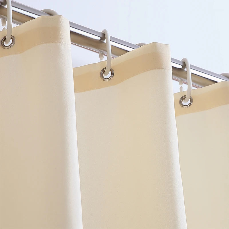 Rideau de douche épaissi avec ourlet lesté — cloison salle de bain - Nesty (vue 3)