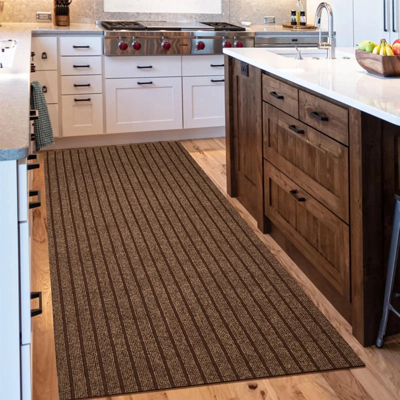Tapis long à rayures — cuisine et entrée (vue 8) - Nesty