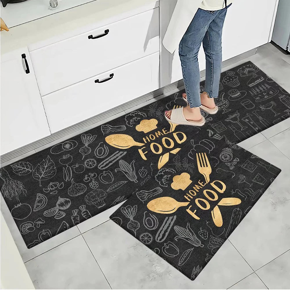 Tapis de chevet long en acrylique Nesty - Uni et absorbant (vue 8)