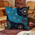Housse de coussin à motifs ethniques Nesty - Avec fermeture éclair (vue 7)