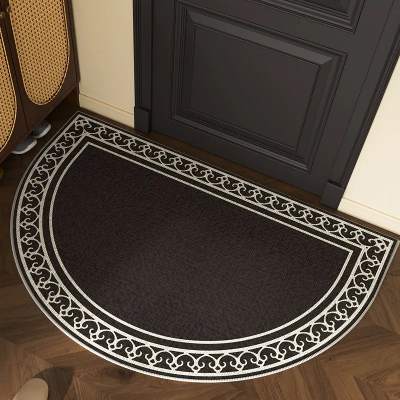 Tapis d'entrée à motif semi-circulaire Nesty - Dos PVC (vue 10)