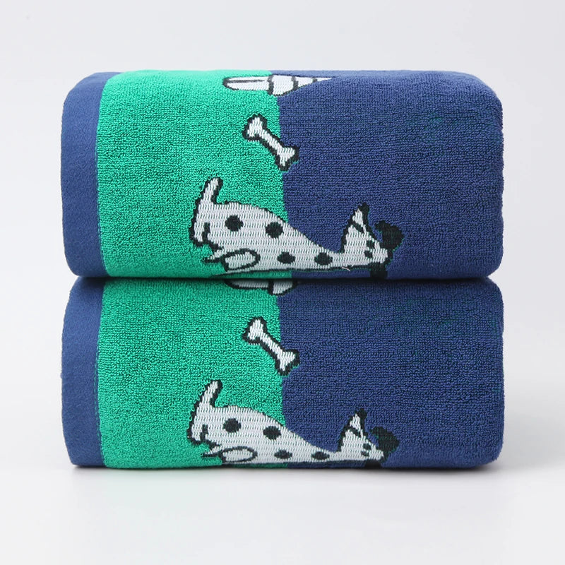 Serviette de bain épaisse en coton — absorbante et à séchage rapide - Nesty (vue 12)