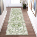 Tapis de couloir style persan Nesty - Chemin de couloir antidérapant (vue 6)