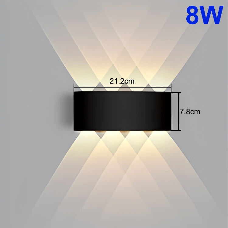 Applique murale LED extérieure étanche Nesty - Éclairage pour jardin et terrasse (vue 8)