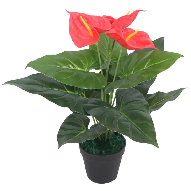 Plante artificielle décorative à fleurs, 45 cm avec éclairage - Nesty (vue 9)