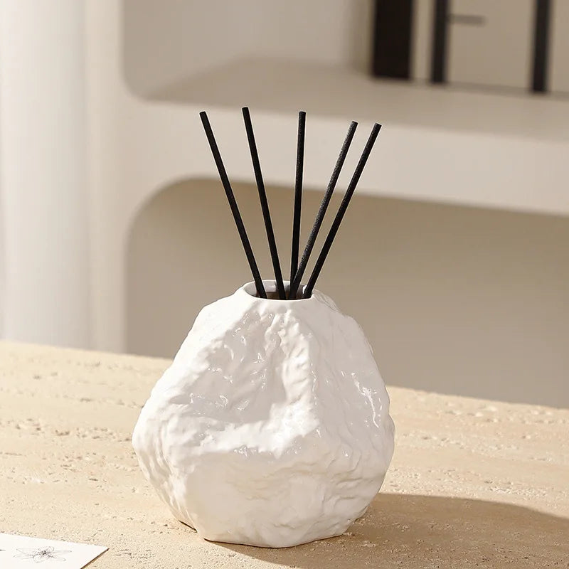 Diffuseur de parfum en céramique avec plateau à bijoux (vue 6) - Nesty