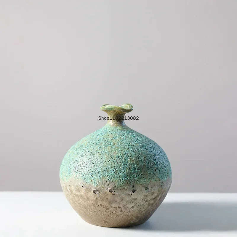 Vase en céramique effet bulles, dégradé de couleur (vue 5) - Nesty