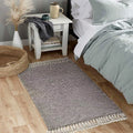 Tapis en coton et lin à rayures — style nordique (vue 7) - Nesty
