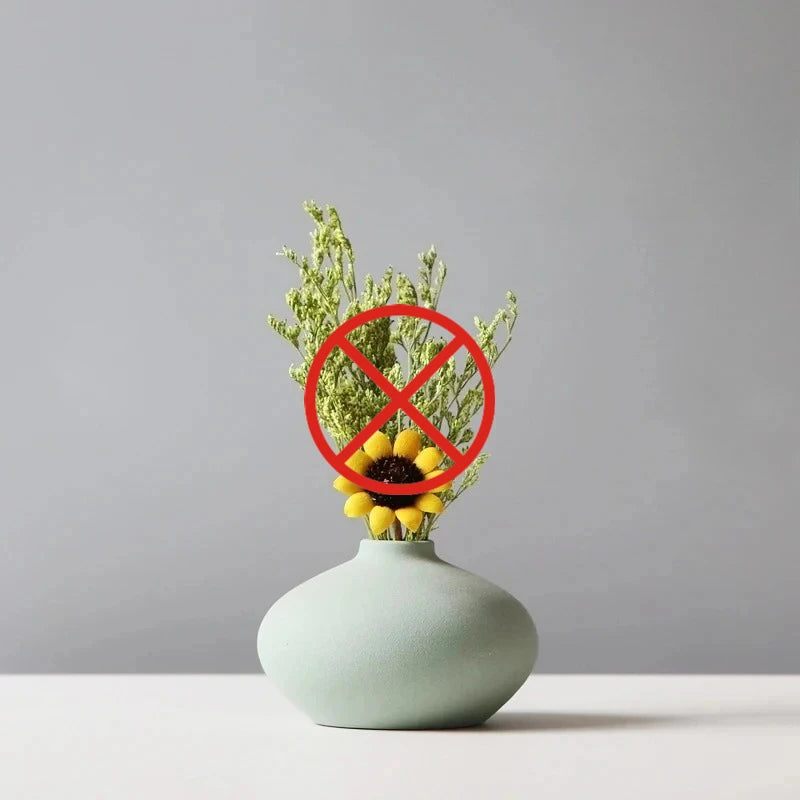 Vase céramique rétro multi-usage, cuisine et bureau - Nesty (vue 19)