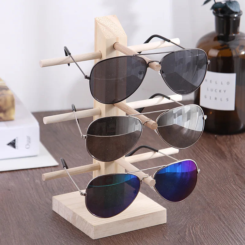 Présentoir à lunettes en bois — plusieurs niveaux (vue 7) - Nesty