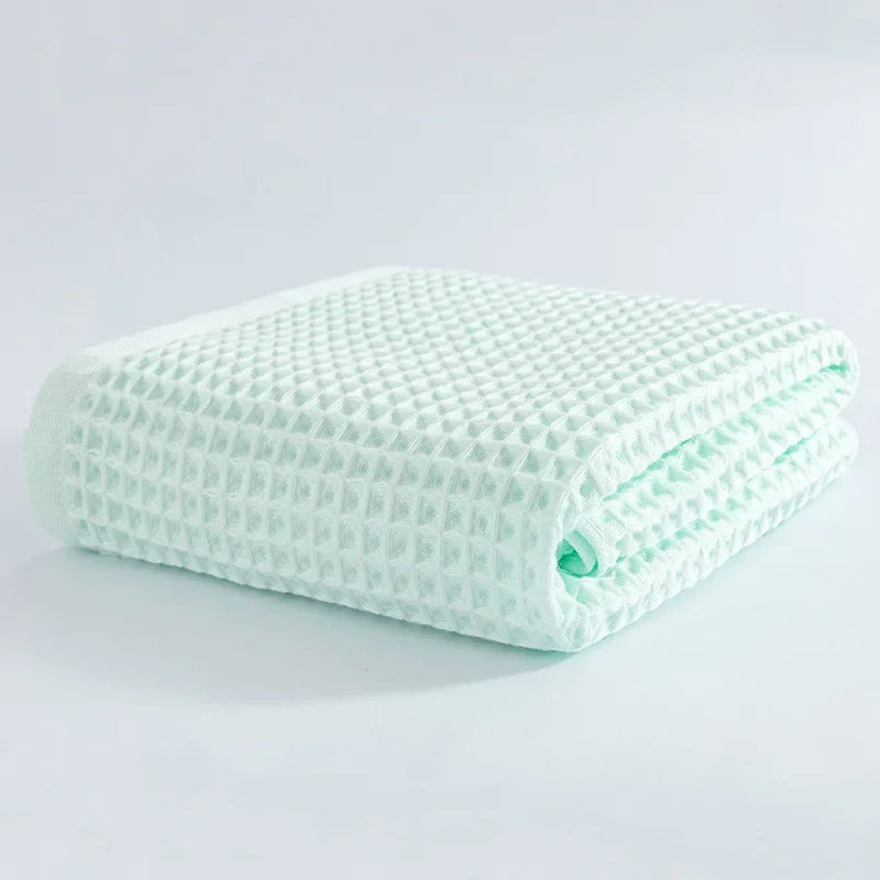 Serviette de bain en coton nid d'abeille — pour adultes et enfants - Nesty (vue 8)
