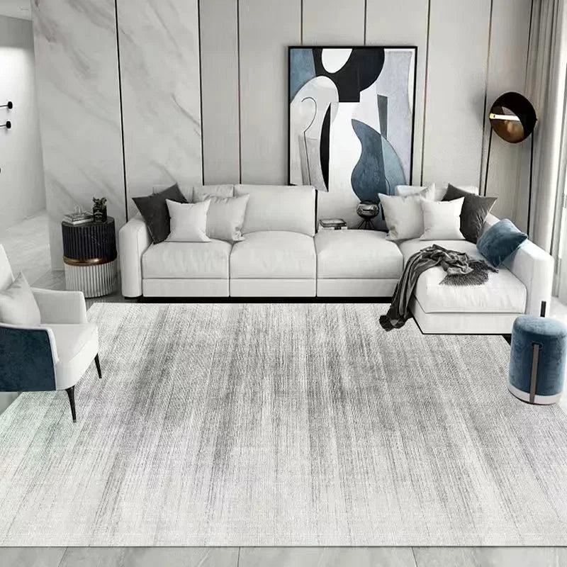 Tapis à motif géométrique sans peluches pour salon Nesty (vue 7)
