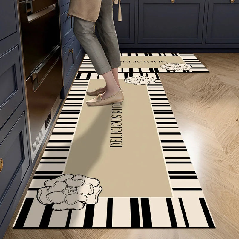 Tapis de cuisine long en velours cristal (vue 6) - Nesty