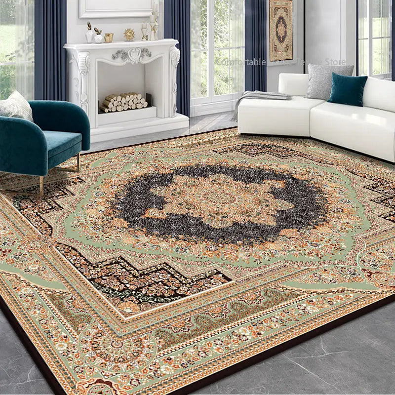Tapis à motif inspiré persan Nesty - Grand format (vue 15)