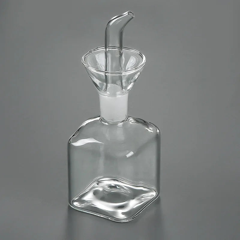 Burette à huile d'olive en verre borosilicate, anti-goutte Nesty (vue 8)