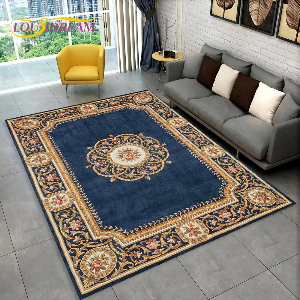 Tapis bohème multicolore pour salon et chambre - Nesty (vue 13)