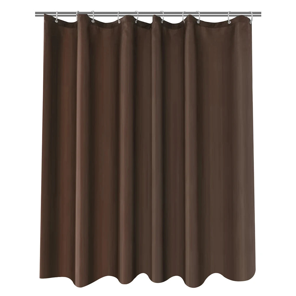 Rideau de douche épais grand format — 230 x 200 cm, plusieurs coloris - Nesty (vue 9)