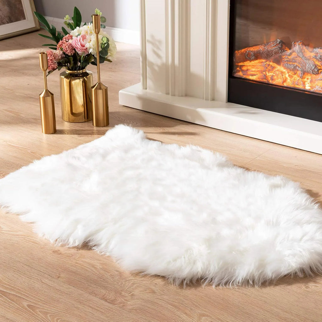 Tapis en fausse fourrure moelleuse Nesty - 60x90 cm (vue 8)