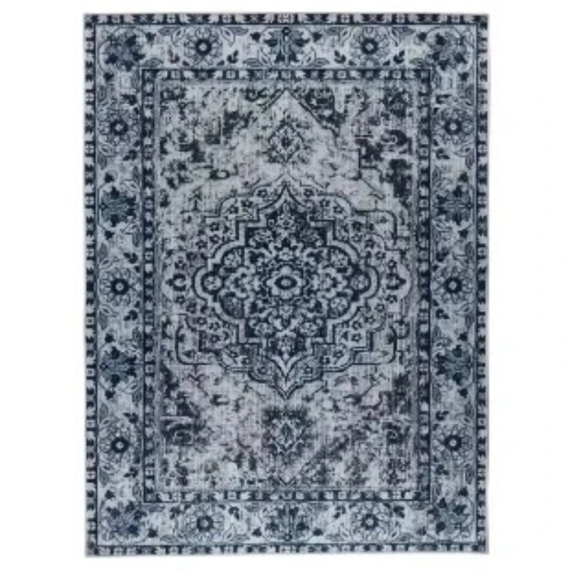 Tapis à motif géométrique rétro pour salon Nesty (vue 10)