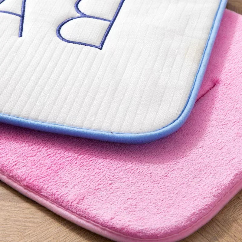 Tapis de bain moelleux en mousse à mémoire de forme (vue 5) - Nesty