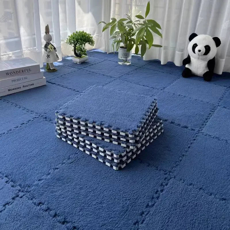 Tapis puzzle mousse moelleux — lot de 10 dalles (vue 7) - Nesty