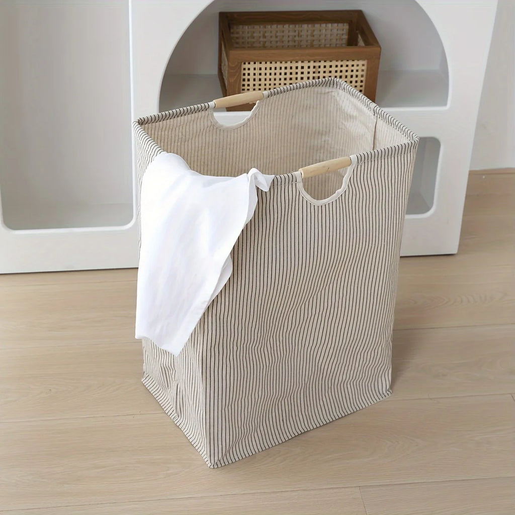 Boîte de rangement pliable en toile de coton - Nesty (vue 2)